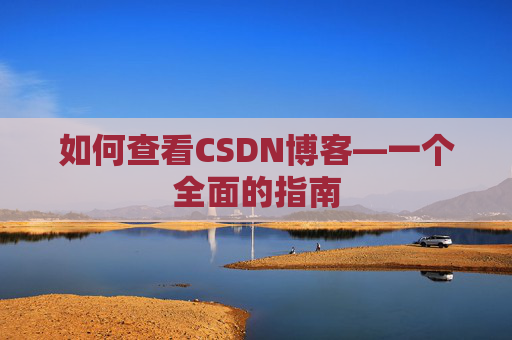 如何查看CSDN博客—一个全面的指南